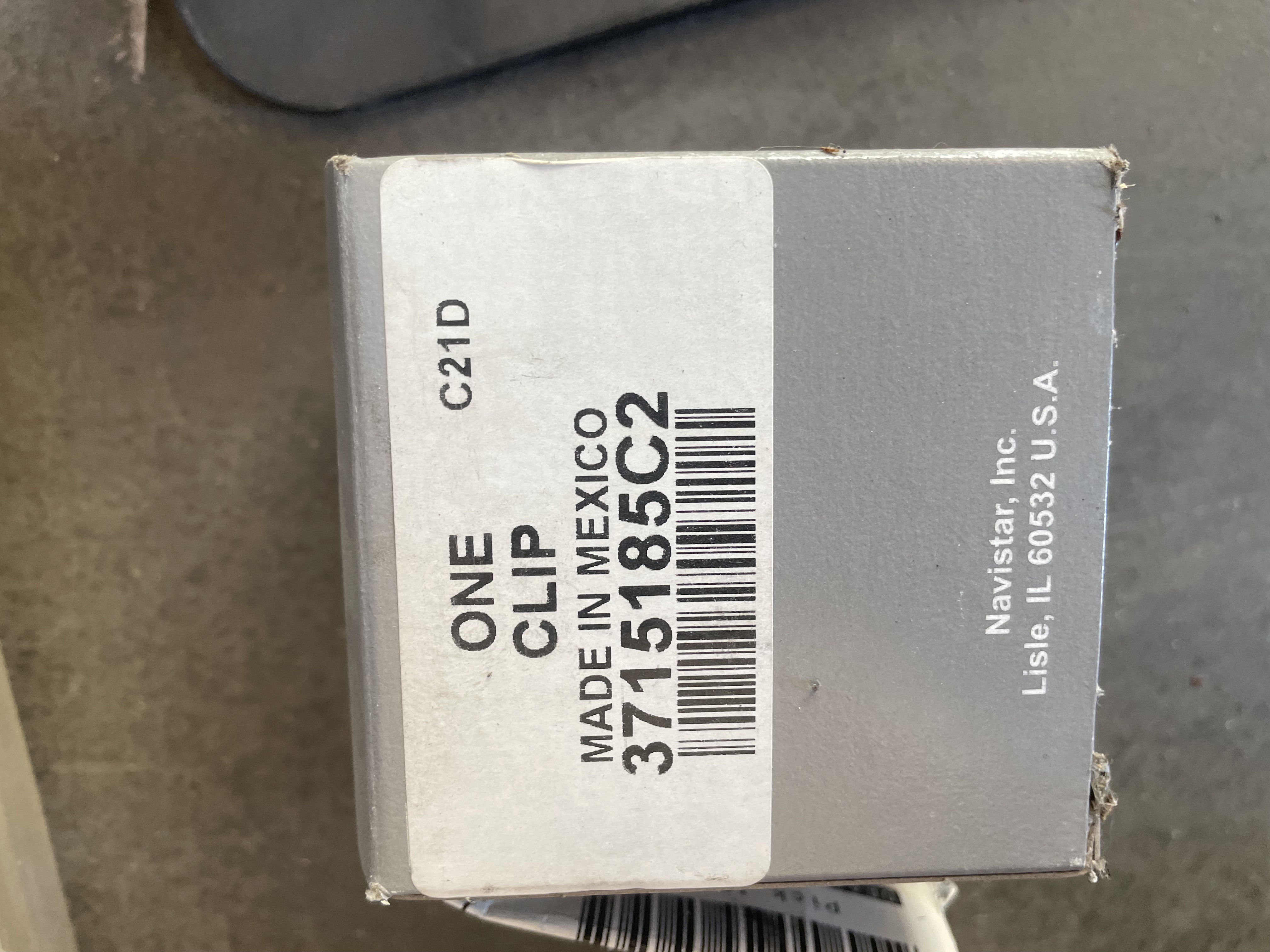 Visor, Clip, Sunvisor, LH - DR Part # 3715185C2