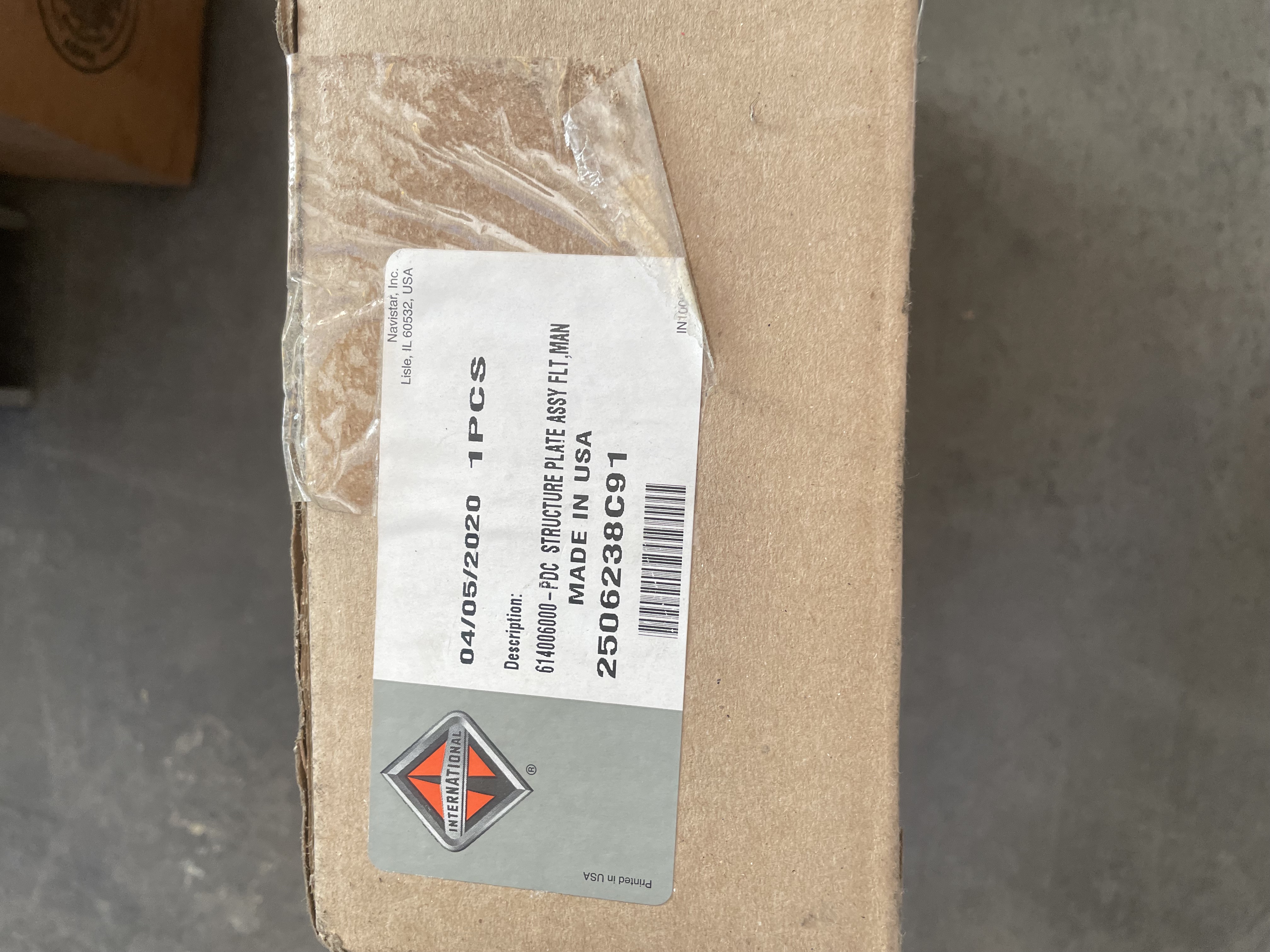 Plate, Mirror Structure Flat/Convex Part # 2506238C91